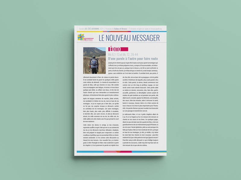 Magazine de la Paroisse de Saône et Bresse